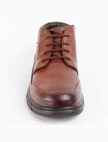 Bota Casual Cuero Purapiel