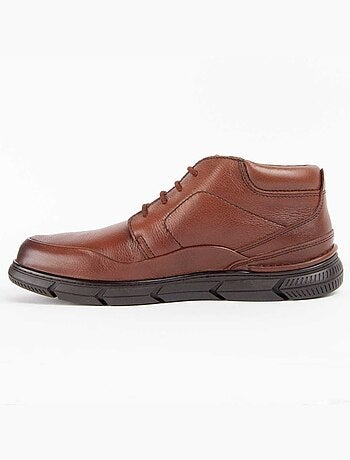 Bota Casual Cuero Purapiel