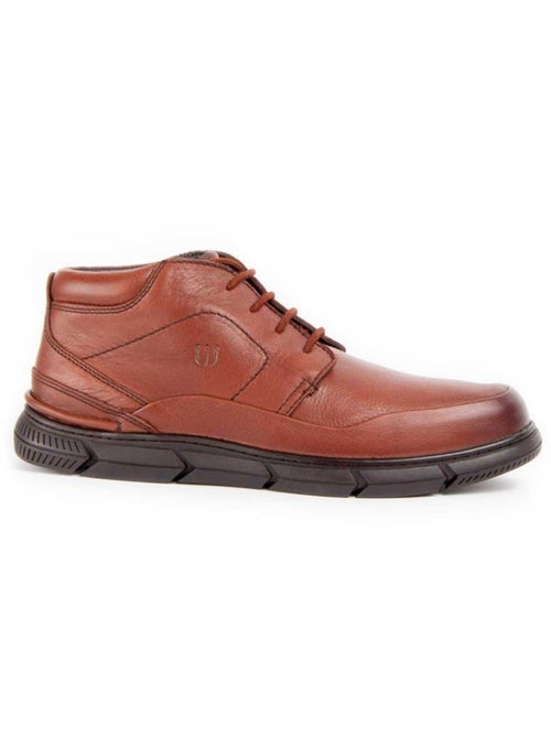 Bota Casual Cuero Purapiel - Kiabi