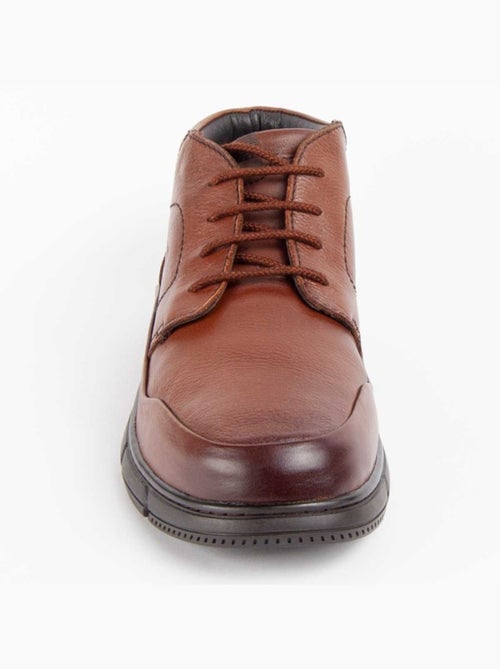 Bota Casual Cuero Purapiel - Kiabi