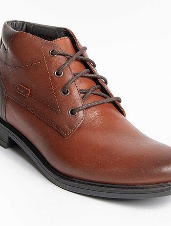 Bota Casual Cuero Purapiel