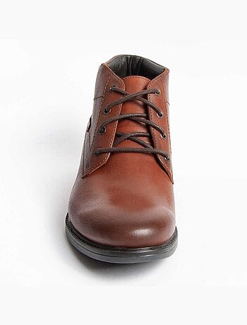 Bota Casual Cuero Purapiel