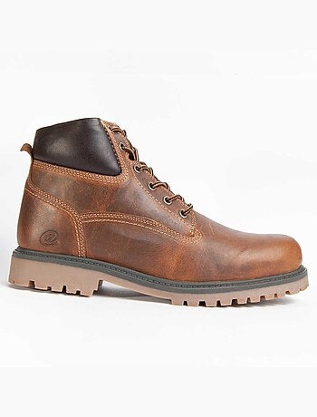 Bota Casual Cuero Purapiel