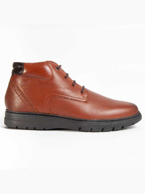 Bota Casual Cuero Purapiel - Kiabi