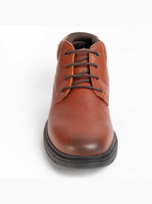 Bota Casual Cuero Purapiel - Kiabi