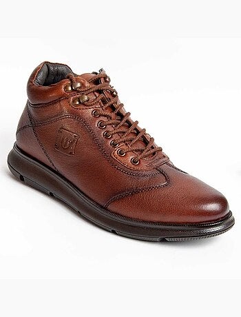 Bota Casual Cuero Purapiel