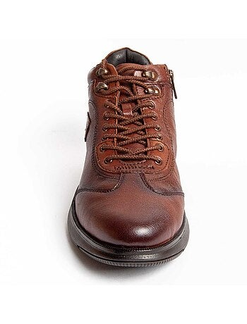Bota Casual Cuero Purapiel