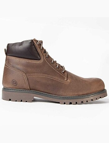Bota Casual Cuero Purapiel