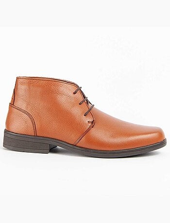 Bota Casual Cuero Purapiel