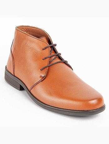 Bota Casual Cuero Purapiel