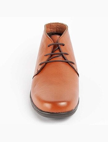 Bota Casual Cuero Purapiel