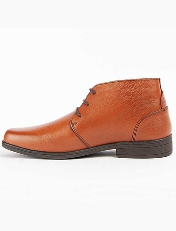 Bota Casual Cuero Purapiel