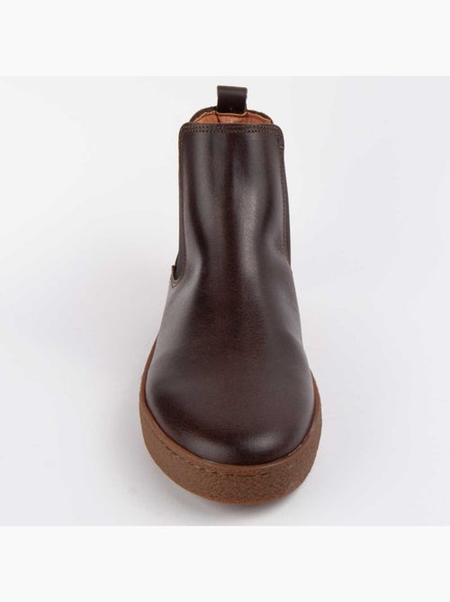 Bota Casual Cuero Purapiel - Kiabi