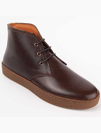 Bota Casual Cuero Purapiel