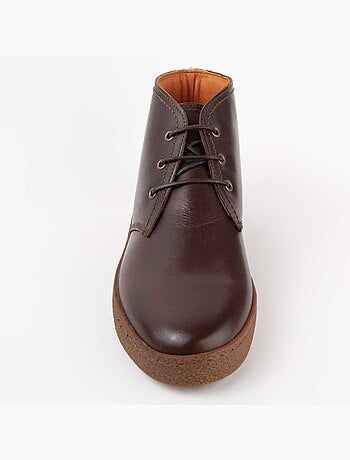 Bota Casual Cuero Purapiel