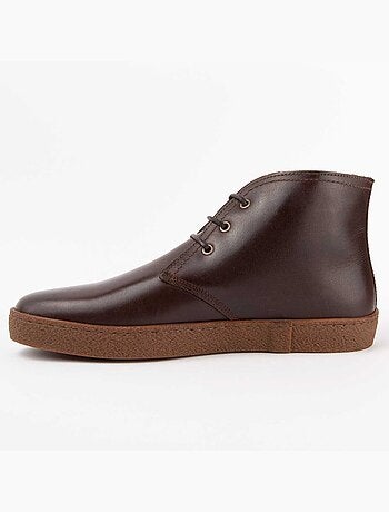 Bota Casual Cuero Purapiel
