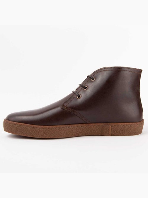 Bota Casual Cuero Purapiel - Kiabi