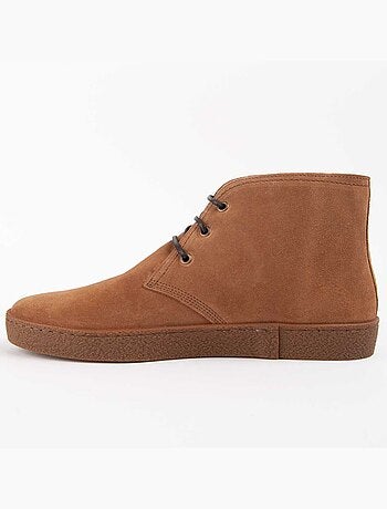 Bota Casual Cuero Purapiel