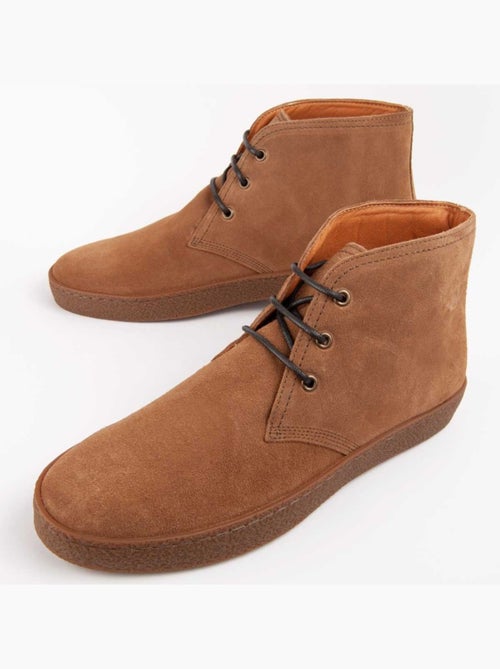 Bota Casual Cuero Purapiel - Kiabi