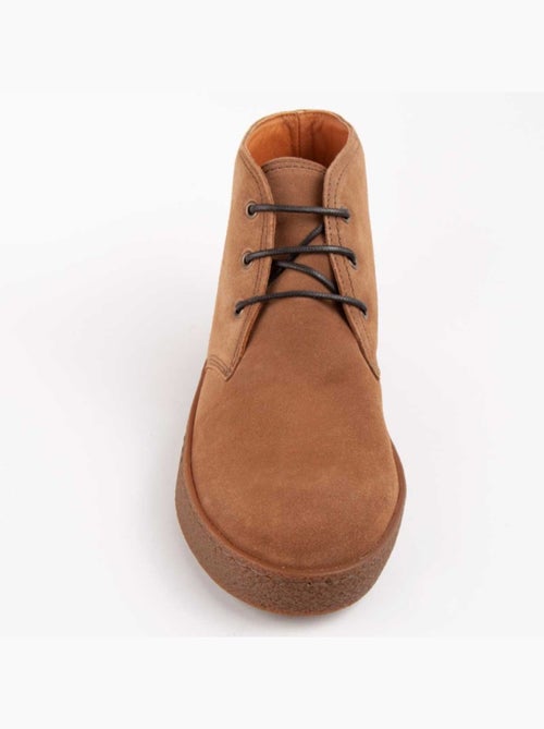 Bota Casual Cuero Purapiel - Kiabi