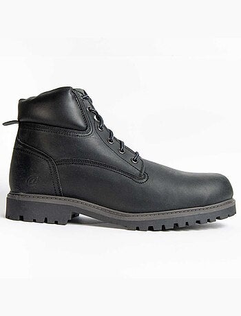 Bota Casual Cuero Purapiel