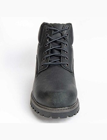 Bota Casual Cuero Purapiel