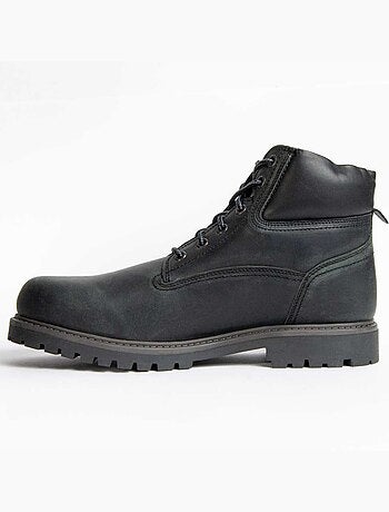 Bota Casual Cuero Purapiel