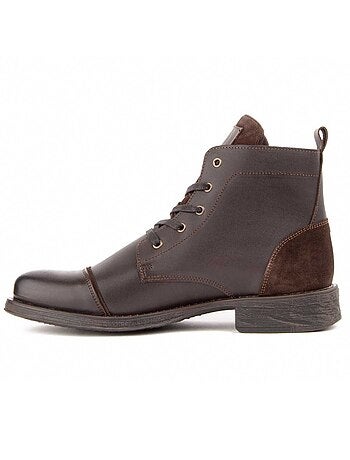 Bota Casual Cuero Purapiel