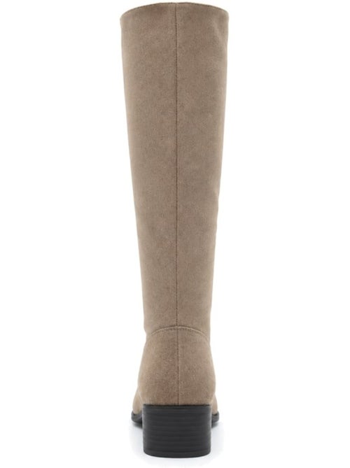 Bota casual cuero purapiel - Kiabi