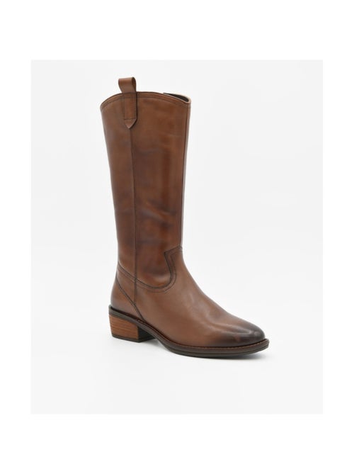 Bota Casual Cuero Purapiel - Kiabi