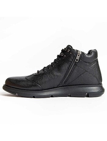 Bota Casual Cuero Purapiel