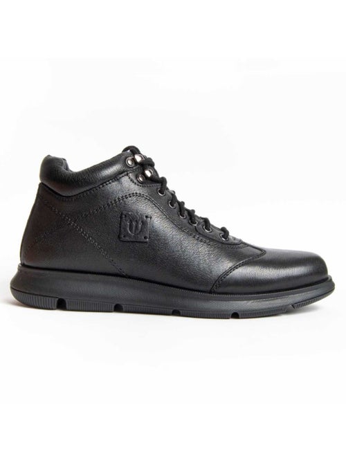 Bota Casual Cuero Purapiel - Kiabi