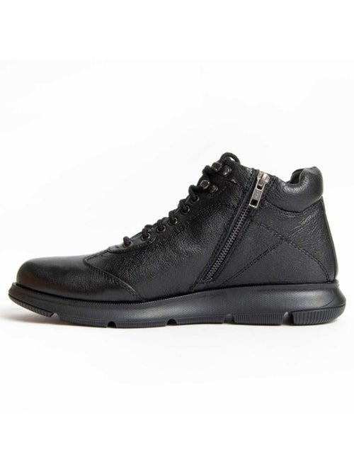 Bota Casual Cuero Purapiel - Kiabi