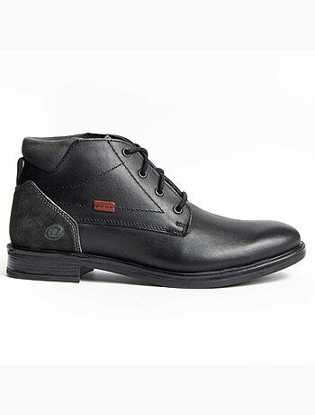 Bota Casual Cuero Purapiel