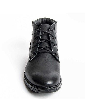 Bota Casual Cuero Purapiel
