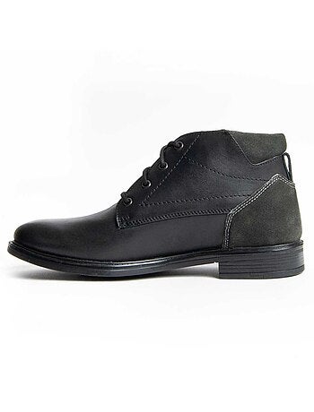 Bota Casual Cuero Purapiel