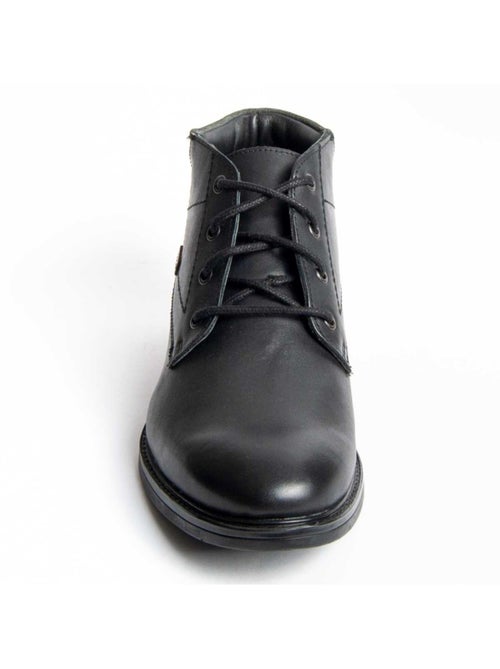 Bota Casual Cuero Purapiel - Kiabi