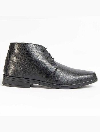 Bota Casual Cuero Purapiel