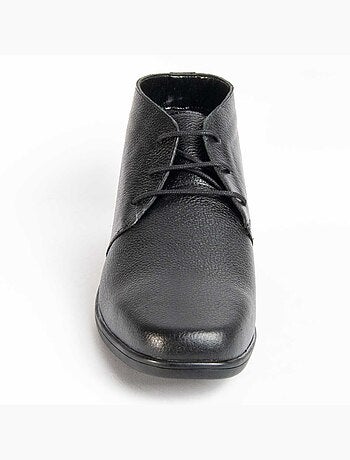 Bota Casual Cuero Purapiel