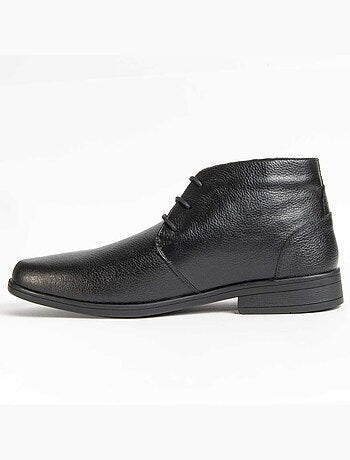 Bota Casual Cuero Purapiel