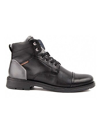 Bota Casual Cuero Purapiel