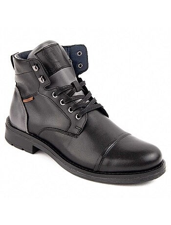 Bota Casual Cuero Purapiel