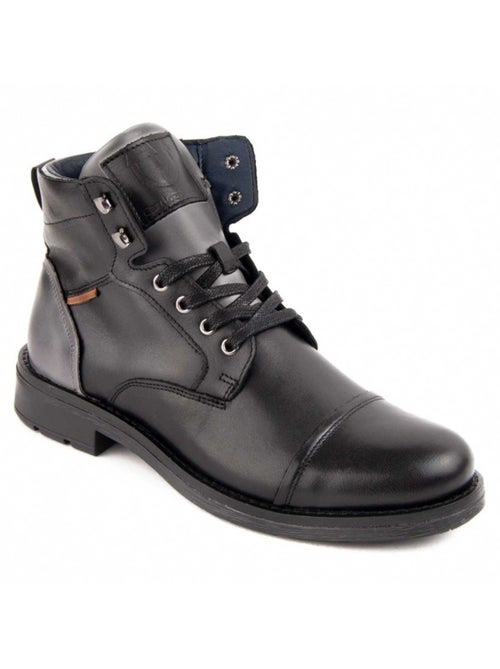 Bota Casual Cuero Purapiel - Kiabi