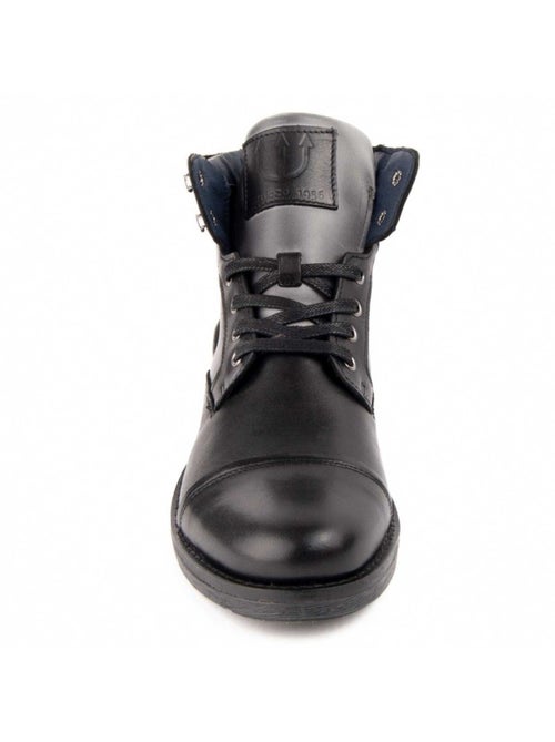 Bota Casual Cuero Purapiel - Kiabi