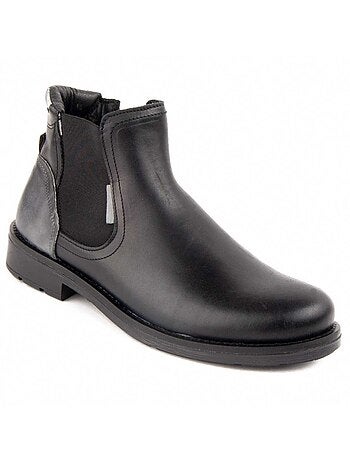 Bota Casual Cuero Purapiel