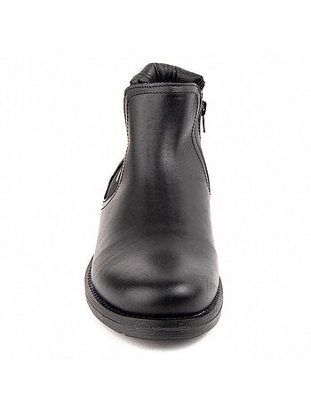 Bota Casual Cuero Purapiel