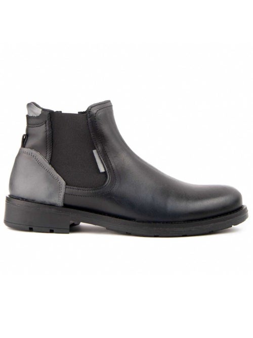 Bota Casual Cuero Purapiel - Kiabi