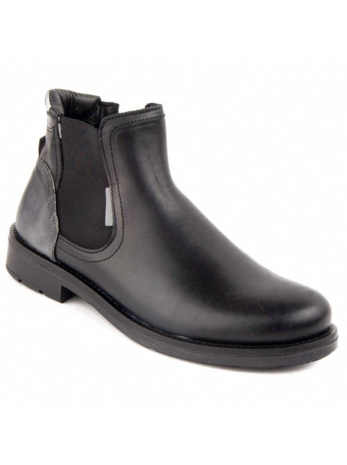 Bota Casual Cuero Purapiel - Kiabi