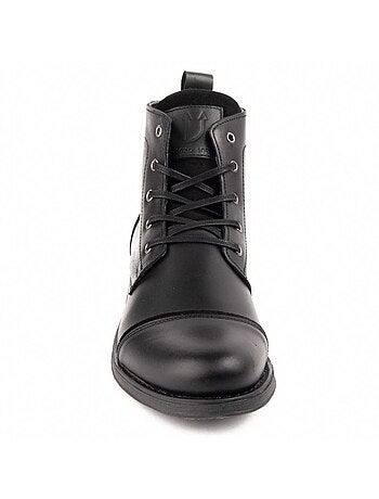 Bota Casual Cuero Purapiel