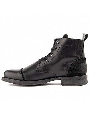 Bota Casual Cuero Purapiel